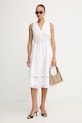 Twinset ljetna haljina od pamuka s elastanom 261TT2250 bijela SS26
