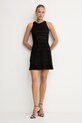 Twinset ljetna haljina s viskozom 261TT3291 crna SS26