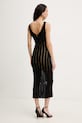 Odzież Twinset sukienka 261TT3322 czarny