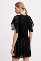 Oblečenie Twinset šaty bavlnené 261TT3160 čierna