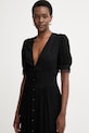 Twinset obleka viskozna črna 261TT2071
