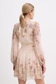 Oblečenie Twinset šaty z viskózy 261TT2561 béžová