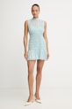 Twinset haljina od viskoze 261TT2040 plava SS26