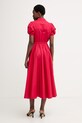 Одяг Twinset сукня бавовняна з еластаном 261TT2021 червоний