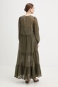 Odzież Twinset sukienka bawełniana 261TF2051 zielony
