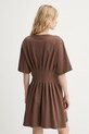 Odzież Gestuz sukienka bawełniana z elastanem 10911234 brązowy