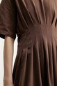 Gestuz sukienka bawełniana z elastanem 10911234 brązowy