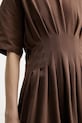 Gestuz sukienka bawełniana z elastanem 10911234 brązowy