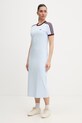 adidas Originals sukienka letnia bawełniana KD3694 niebieski SS26