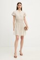 Fracomina sukienka FR26SD1007W513N8 beżowy SS26