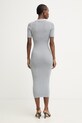 Odzież Fracomina sukienka bodycon z wiskozy FS26SD5001K564Q7 szary