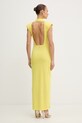Odzież Fracomina sukienka FS26SD3003W62601 żółty