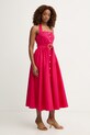 Fracomina haljina FS26SD2003W40001 roza SS26