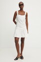 Pinko šaty bavlnené 106831.A2LD biela SS26