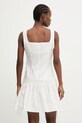 Oblečenie Pinko šaty bavlnené 106831.A2LD biela