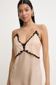 Pinko φόρεμα lingerie μπεζ 106894.A3AV