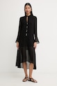 Pinko obleka črna 106793.A3AT