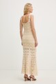 Pinko sukienka syrenka z bawełną 106862.A3B8 beżowy SS26
