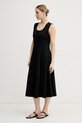 Calvin Klein Jeans Haljina A-kroja od pamuka crna LV047F203G