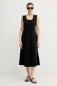 Calvin Klein Jeans Haljina A-kroja od pamuka LV047F203G crna SS26