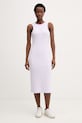 Calvin Klein Jeans sukienka fioletowy LV047F242G
