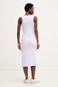Odzież Calvin Klein Jeans sukienka LV047F242G fioletowy