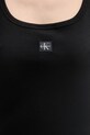 Calvin Klein Jeans sukienka bawełniana z elastanem LV047F257G czarny