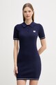 Calvin Klein Jeans rochie sport bumbac bleumarin LV047F323G
