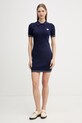 Calvin Klein Jeans rochie sport bumbac LV047F323G bleumarin SS26