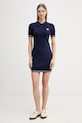 Calvin Klein Jeans rochie sport bumbac LV047F323G bleumarin SS26