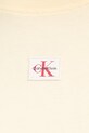 Calvin Klein Jeans рокля от памук LV047F228G жълт