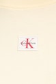 Calvin Klein Jeans рокля от памук LV047F228G жълт