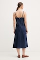 Oblečenie Calvin Klein Jeans šaty rifľové LV047F747G tmavomodrá