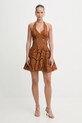 Charo Ruiz Ibiza sukienka Sandlight 263604 brązowy SS26