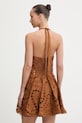 Odzież Charo Ruiz Ibiza sukienka Sandlight 263604 brązowy