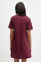 Odzież Marc O'Polo sukienka bawełniana 5000008224 bordowy