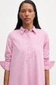 Marc O'Polo srajčna obleka z lyocellom roza 5000008249