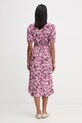 Odzież Marc O'Polo sukienka z wiskozą 5000008258 różowy