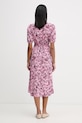 Odzież Marc O'Polo sukienka z wiskozą 5000008258 różowy