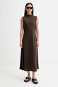 Marc O'Polo φόρεμα 5000013060 καφέ SS26