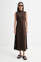 Marc O'Polo φόρεμα 5000013060 καφέ SS26