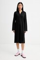 Marc O'Polo šaty s viskózou čierna 5000013103