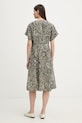 Odzież Marc O'Polo sukienka letnia z wiskozy 5000013209 zielony