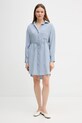 Marc O'Polo sukienka 5000013226 niebieski SS26