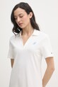 Tommy Hilfiger haljina od pamuka s elastanom bijela WW0WW48749