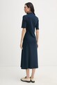 Odzież Tommy Hilfiger sukienka bawełniana WW0WW48776 granatowy
