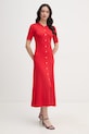 Tommy Hilfiger sukienka WW0WW48521 czerwony SS26