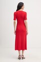 Odzież Tommy Hilfiger sukienka WW0WW48521 czerwony
