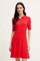 Tommy Hilfiger pletena haljina crvena WW0WW48684