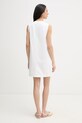 Odjeća Tommy Hilfiger ljetna haljina od pamuka WW0WW48584 bijela